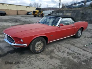 1969 Ford Mustang z VIN 9T03F120746, wystawiony jako Copart lot #51998695 z przebiegiem 91 574 mil mil oraz Szkoda całkowita • Salvage title. Historia ofert i sprzedaży dostępna na DreamBid. Obrazek 1.