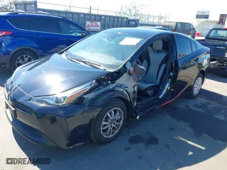 2022 Toyota Prius L Eco with VIN JTDKAMFU3N3165036, listed as a IAAI auction lot 41657575 with 44,099 mi miles. Bid and sale history available at carsss.com. Image 19.