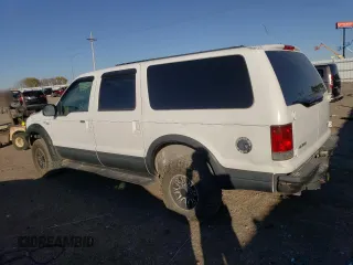 2004 Ford Excursion Eddie Bauer с VIN 1FMSU45P64EC12030, выставлен на аукционе Copart как лот 77873994 с пробегом 186 835 миль миль и Чистый • Clean title. История ставок и продаж доступна на DreamBid. Изображение 2.
