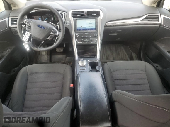 2020 Ford Fusion SE with VIN 3FA6P0T90LR247593, listed as a Copart auction lot 59741115 with 155,658 mi miles and Salvage title. Bid and sale history available at DreamBid. Image 8.