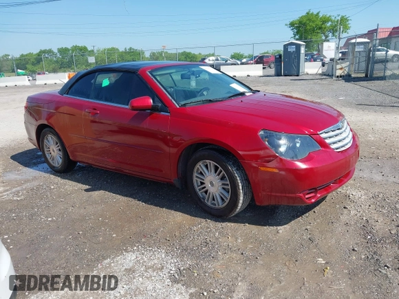2008 Chrysler Sebring Touring with VIN 1C3LC55R08N643668, listed as a IAAI auction lot 42139359 with 145,984 mi miles and . Bid and sale history available at DreamBid. Image 1.