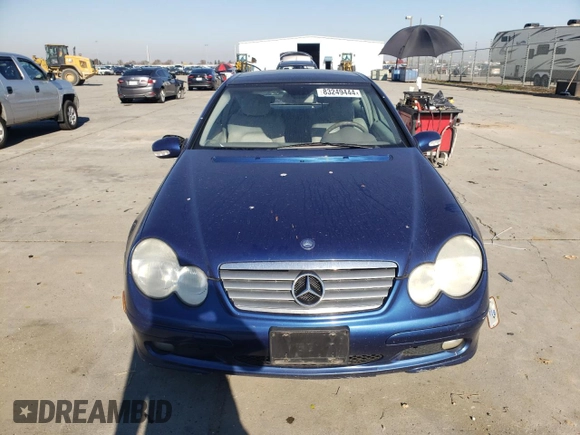 2002 Mercedes-Benz C 230/260/280/320 with VIN WDBRN47J12A366673, listed as a Copart auction lot 83249444 with 118,241 mi miles and Salvage Title. Bid and sale history available at DreamBid. Image 5.