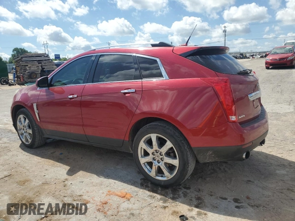 2012 Cadillac SRX Performance Collection with VIN 3GYFNBE39CS655341, listed as a Copart auction lot 62350625 with 156,043 mi miles and Salvage title. Bid and sale history available at DreamBid. Image 2.