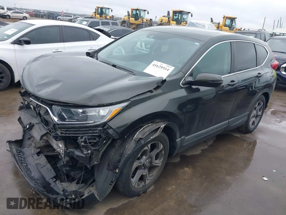 2017 Honda CR-V EX-L with VIN 7FARW1H85HE031980, listed as a IAAI auction lot 41629514 with 88,255 mi miles. Bid and sale history available at carsss.com. Image 18.