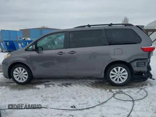 2016 Toyota Sienna LE with VIN 5TDJK3DC6GS142669, listed as a IAAI auction lot 41436771 with 135,715 mi miles. Bid and sale history available at carsss.com. Image 14.
