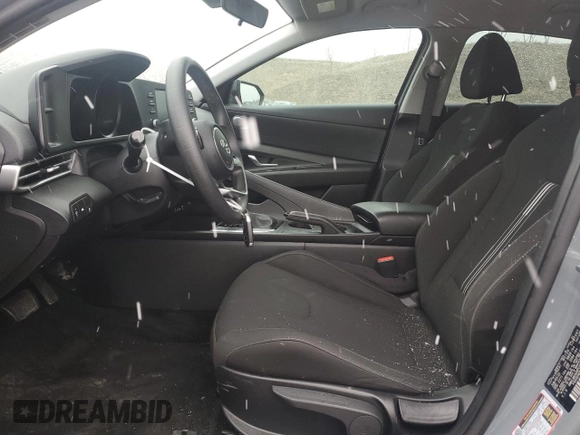 2023 Hyundai Elantra SEL with VIN KMHLM4AG9PU384184, listed as a Copart auction lot 52144415 with 52,651 mi miles and Salvage Title. Bid and sale history available at DreamBid. Image 7.