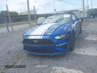 2018 Ford Mustang EcoBoost Premium z VIN 1FATP8UH3J5124748, wystawiony jako IAAI lot #42295710 z przebiegiem 143 000 mil mil oraz . Historia ofert i sprzedaży dostępna na DreamBid. Obrazek 6.