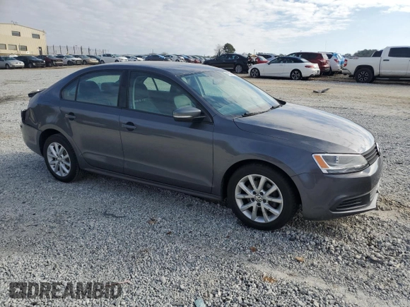 2012 Volkswagen Jetta Sedan SE w/Convenience & Sunroof PZEV with VIN 3VWBP7AJXCM317268, listed as a Copart auction lot 44038685 with 121,302 mi miles and Salvage Title. Bid and sale history available at carsss.com. Image 4.
