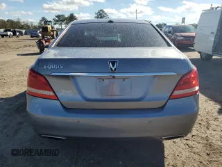 2015 Hyundai Equus Ultimate with VIN KMHGH4JH4FU094223, listed as a Copart auction lot 80720744 with 57,957 mi miles and Salvage title. Bid and sale history available at DreamBid. Image 6.