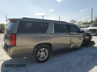 2018 Chevrolet Suburban LS z VIN 1GNSCGKC6JR249746, wystawiony jako Copart lot #55622105 z przebiegiem 126 378 mil mil oraz Szkoda całkowita • Salvage title. Historia ofert i sprzedaży dostępna na DreamBid. Obrazek 3.