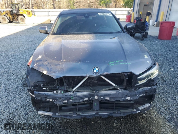 2019 BMW 3 Series 330i xDrive with VIN WBA5R7C56KAJ83409, listed as a Copart auction lot 50089875 with 69,527 mi miles and Salvage Title. Bid and sale history available at carsss.com. Image 5.