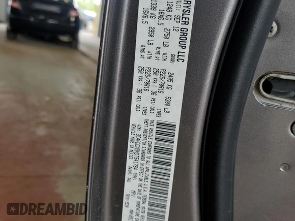 2013 Dodge Journey American Value with VIN 3C4PDCABXDT541764, listed as a Copart auction lot 59919185 with 152,383 mi miles and Salvage title. Bid and sale history available at DreamBid. Image 13.