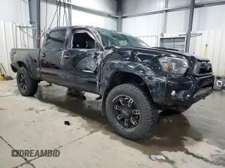 2012 Toyota Tacoma with VIN 3TMMU4FN9CM045018, listed as a Copart auction lot 86800104 with 205,942 mi miles and Salvage title. Bid and sale history available at DreamBid. Image 4.