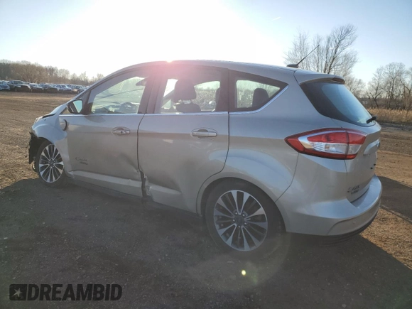 2017 Ford C-Max Energi Titanium with VIN 1FADP5FU4HL110439, listed as a Copart auction lot 80728103 with 81,013 mi miles. Bid and sale history available at carsss.com. Image 2.