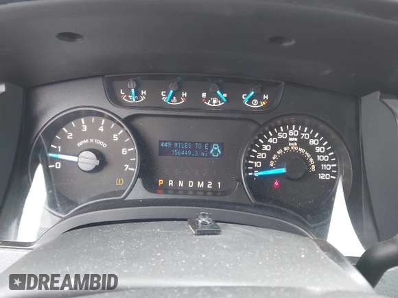 2014 Ford F-150 XL with VIN 1FTFX1EF0EKE42992, listed as a IAAI auction lot 41568048 with 156,499 mi miles. Bid and sale history available at carsss.com. Image 7.