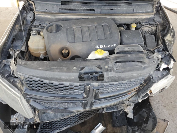 2014 Dodge Journey Crossroad with VIN 3C4PDDGG6ET315960, listed as a Copart auction lot 53576175 with 179,959 mi miles and Salvage title. Bid and sale history available at DreamBid. Image 12.