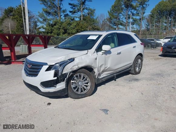 2017 Cadillac XT5 Luxury AWD with VIN 1GYKNDRS6HZ228768, listed as a IAAI auction lot 41651146 with 34,222 mi miles. Bid and sale history available at carsss.com. Image 17.