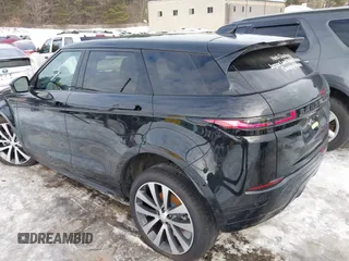 2025 Land Rover Range Rover Evoque Dynamic SE with VIN SALZL2FX5SH265606, listed as a IAAI auction lot 41598302 with 696 mi miles. Bid and sale history available at carsss.com. Image 14.