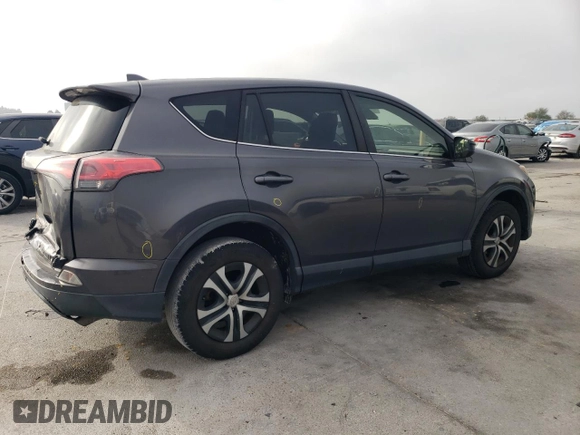 2018 Toyota RAV4 LE with VIN JTMBFREV8JJ260321, listed as a Copart auction lot 50588215 with 208,236 mi miles and Salvage title. Bid and sale history available at DreamBid. Image 3.