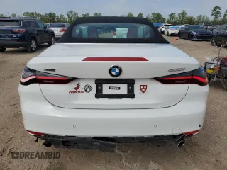 2023 BMW 4 Series 430i xDrive with VIN WBA43AT03PCL32501, listed as a Copart auction lot 49341915 with 18,375 mi miles and Salvage Title. Bid and sale history available at carsss.com. Image 6.