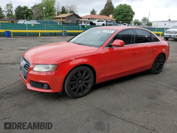 2009 Audi A4 Premium Plus с VIN WAUSF78K39A118280, выставлен на аукционе Copart как лот 61209945 с пробегом 132 949 миль миль и Списание • Salvage title. История ставок и продаж доступна на DreamBid. Изображение 1.
