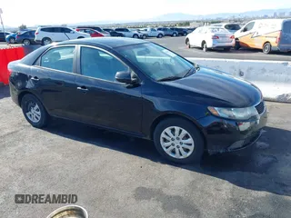2011 Kia Forte EX with VIN KNAFU4A25B5412522, listed as a IAAI auction lot 40916886 with 1 mi miles. Bid and sale history available at carsss.com. Image 1.