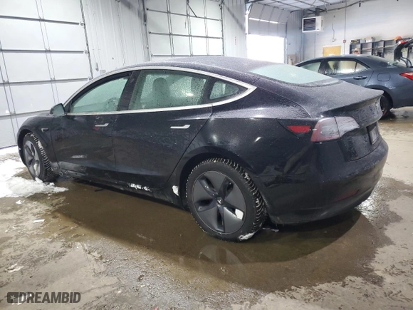 2019 Tesla Model 3 Long Range with VIN 5YJ3E1EB7KF196957, listed as a Copart auction lot 44226445 with 137,542 mi miles and Salvage Title. Bid and sale history available at carsss.com. Image 2.