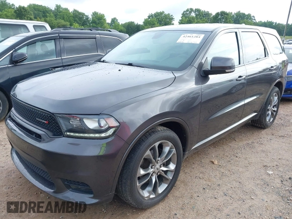 2020 Dodge Durango GT Plus z VIN 1C4RDHDG6LC259550, wystawiony jako IAAI lot #42461284 z przebiegiem 110 176 mil mil oraz . Historia ofert i sprzedaży dostępna na DreamBid. Obrazek 2.