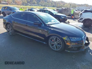 2016 Audi A7 3.0 Prestige with VIN WAU2GAFC5GN169534, listed as a IAAI auction lot 40802384 with 103,263 mi miles. Bid and sale history available at carsss.com. Image 1.