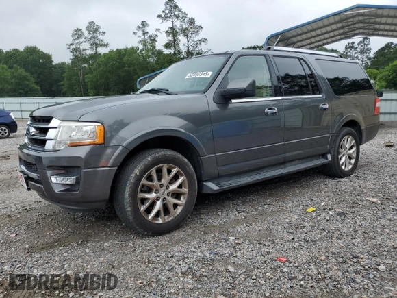 2015 Ford Expedition Max Limited с VIN 1FMJK1KT0FEF49071, выставлен на аукционе Copart как лот 58492345 с пробегом 115 351 миль миль и Списание • Salvage title. История ставок и продаж доступна на DreamBid. Изображение 1.