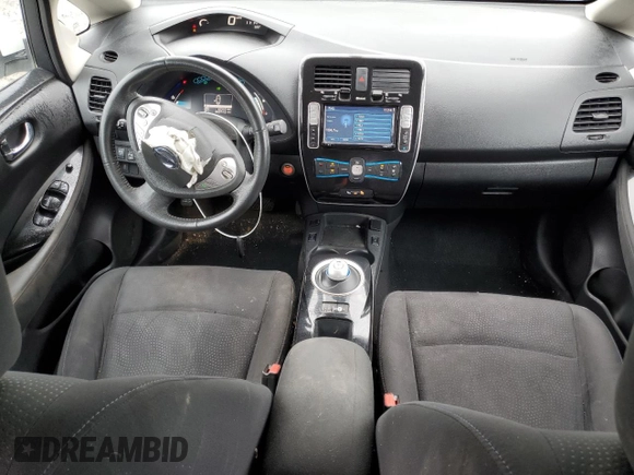 2015 Nissan LEAF SV with VIN 1N4AZ0CP2FC332182, listed as a Copart auction lot 69824793 with 62,262 mi miles. Bid and sale history available at carsss.com. Image 8.