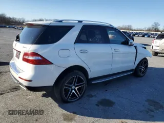 2014 Mercedes-Benz M with VIN 4JGDA5HB0EA386644, listed as a Copart auction lot 49659595 with 55,747 mi miles and Clean Title. Bid and sale history available at carsss.com. Image 3.