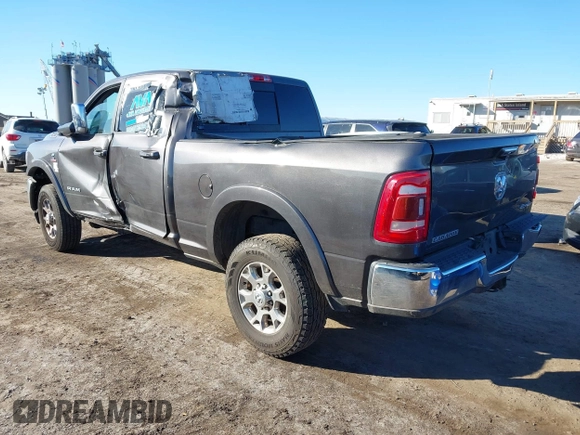 2021 Ram 2500 Laramie z VIN 3C6UR5FL7MG629012, wystawiony jako IAAI lot #41369353 z przebiegiem 168 099 mil mil oraz . Historia ofert i sprzedaży dostępna na DreamBid. Obrazek 3.