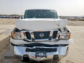 2018 Nissan NV SV with VIN 5BZBF0AA0JN851198, listed as a Copart auction lot 48029005 with 88,007 mi miles and Salvage title. Bid and sale history available at DreamBid. Image 5.