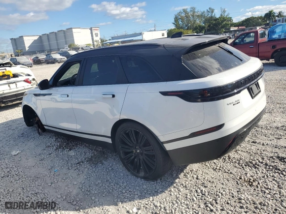 2018 Land Rover Range Rover Velar S with VIN SALYB2RX7JA775554, listed as a Copart auction lot 82281164 with 0 mi miles and Salvage Title. Bid and sale history available at carsss.com. Image 2.