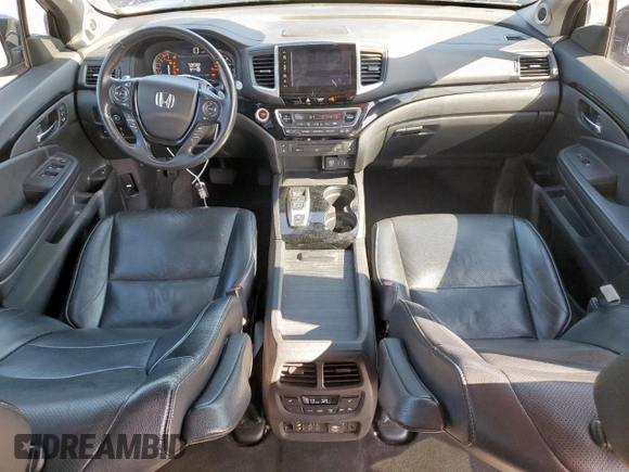2017 Honda Pilot Elite with VIN 5FNYF6H04HB023609, listed as a Copart auction lot 52235425 with 107,997 mi miles and Salvage Title. Bid and sale history available at DreamBid. Image 8.