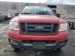 2005 Ford F-150 XL with VIN 1FTRF14505NA21605, listed as a Copart auction lot 81748944 with 206,317 mi miles and Salvage title. Bid and sale history available at DreamBid. Image 5.