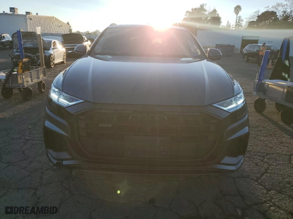 2022 Audi Q8 Premium Plus with VIN WA1EVBF17ND008352, listed as a Copart auction lot 83118414 with 41,108 mi miles and Salvage Title. Bid and sale history available at carsss.com. Image 5.