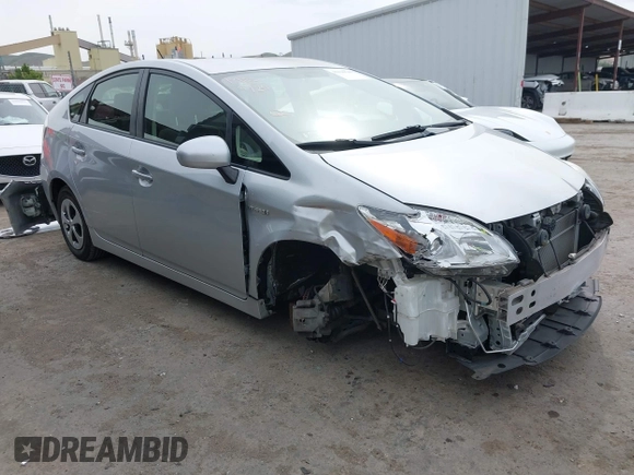2015 Toyota Prius Four with VIN JTDKN3DU3F0413662, listed as a IAAI auction lot 42126540 with 34,252 mi miles. Bid and sale history available at carsss.com. Image 1.