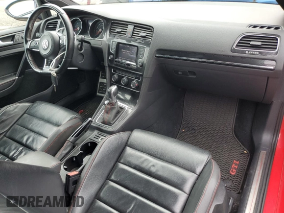 2015 Volkswagen Golf GTI S with VIN 3VWTT7AUXFM031824, listed as a Copart auction lot 73540674 with 71,225 mi miles and Salvage Title. Bid and sale history available at carsss.com. Image 8.