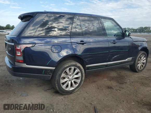 2016 Land Rover Range Rover HSE с VIN SALGS2PF6GA312478, выставлен на аукционе Copart как лот 54795465 с пробегом 50 248 миль миль и Списание • Salvage title. История ставок и продаж доступна на DreamBid. Изображение 3.