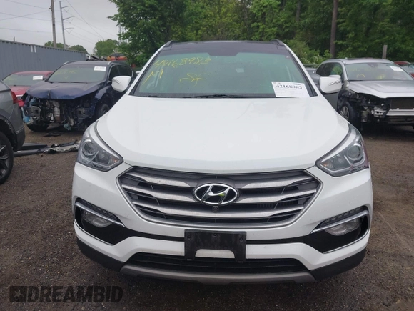 2018 Hyundai Santa Fe Ultimate with VIN 5NMZW4LA3JH088349, listed as a IAAI auction lot 42168983 with 66,884 mi miles and . Bid and sale history available at DreamBid. Image 12.