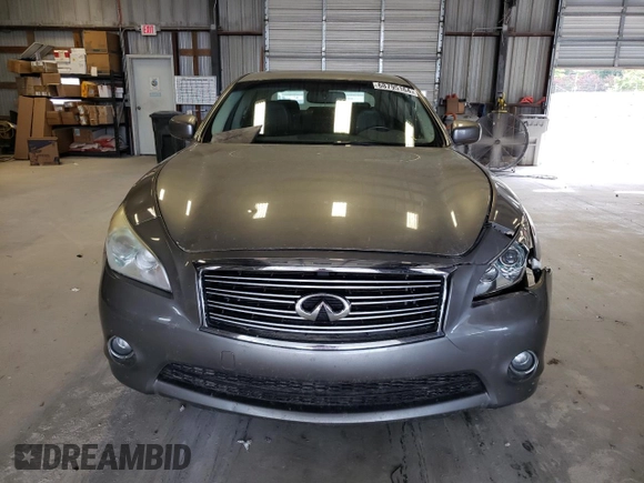 2013 Infiniti M37 with VIN JN1BY1AR2DM602789, listed as a Copart auction lot 68795164 with 122,533 mi miles and Salvage Title. Bid and sale history available at carsss.com. Image 5.
