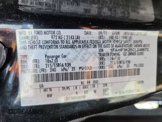 2012 Ford Focus SE z VIN 1FAHP3K25CL248672, wystawiony jako Copart lot #58129345 z przebiegiem 124 687 mil mil oraz Szkoda całkowita • Salvage title. Historia ofert i sprzedaży dostępna na DreamBid. Obrazek 13.