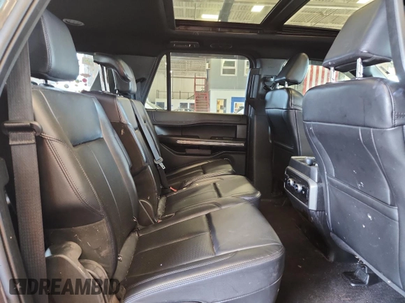 2021 Ford Expedition Max XLT with VIN 1FMJK1JT4MEA67007, listed as a Copart auction lot 63346645 with 58,116 mi miles and Salvage title. Bid and sale history available at DreamBid. Image 11.