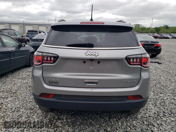 2020 Jeep Compass Sport с VIN 3C4NJDAB7LT165576, выставлен на аукционе Copart как лот 57212025 с пробегом 57 212 миль миль и Списание • Salvage title. История ставок и продаж доступна на DreamBid. Изображение 6.