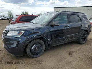 2017 Ford Explorer XLT with VIN 1FM5K8D8XHGA18485, listed as a Copart auction lot 58436925 with 154,373 mi miles and Salvage title. Bid and sale history available at DreamBid. Image 1.