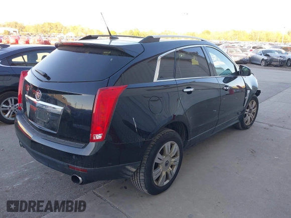 2011 Cadillac SRX Luxury Collection with VIN 3GYFNAEY6BS662364, listed as a IAAI auction lot 40635905 with 170,087 mi miles. Bid and sale history available at carsss.com. Image 4.