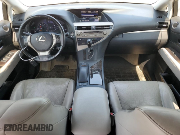 2015 Lexus RX 350 with VIN JTJZK1BA4F2420805, listed as a Copart auction lot 59491335 with 167,016 mi miles and Salvage title. Bid and sale history available at DreamBid. Image 8.