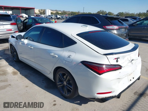 2023 Acura Integra w/A-Spec Package z VIN 19UDE4H30PA001566, wystawiony jako IAAI lot #41771223 z przebiegiem 21 343 mil mil oraz . Historia ofert i sprzedaży dostępna na DreamBid. Obrazek 3.